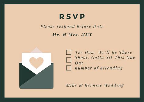 free email invites with rsvp templates